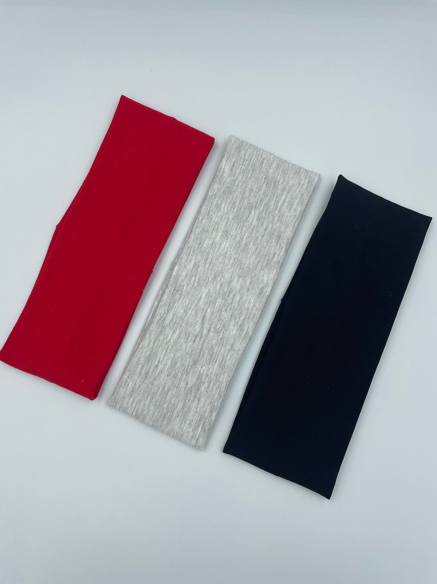 Grey Elastic Headband