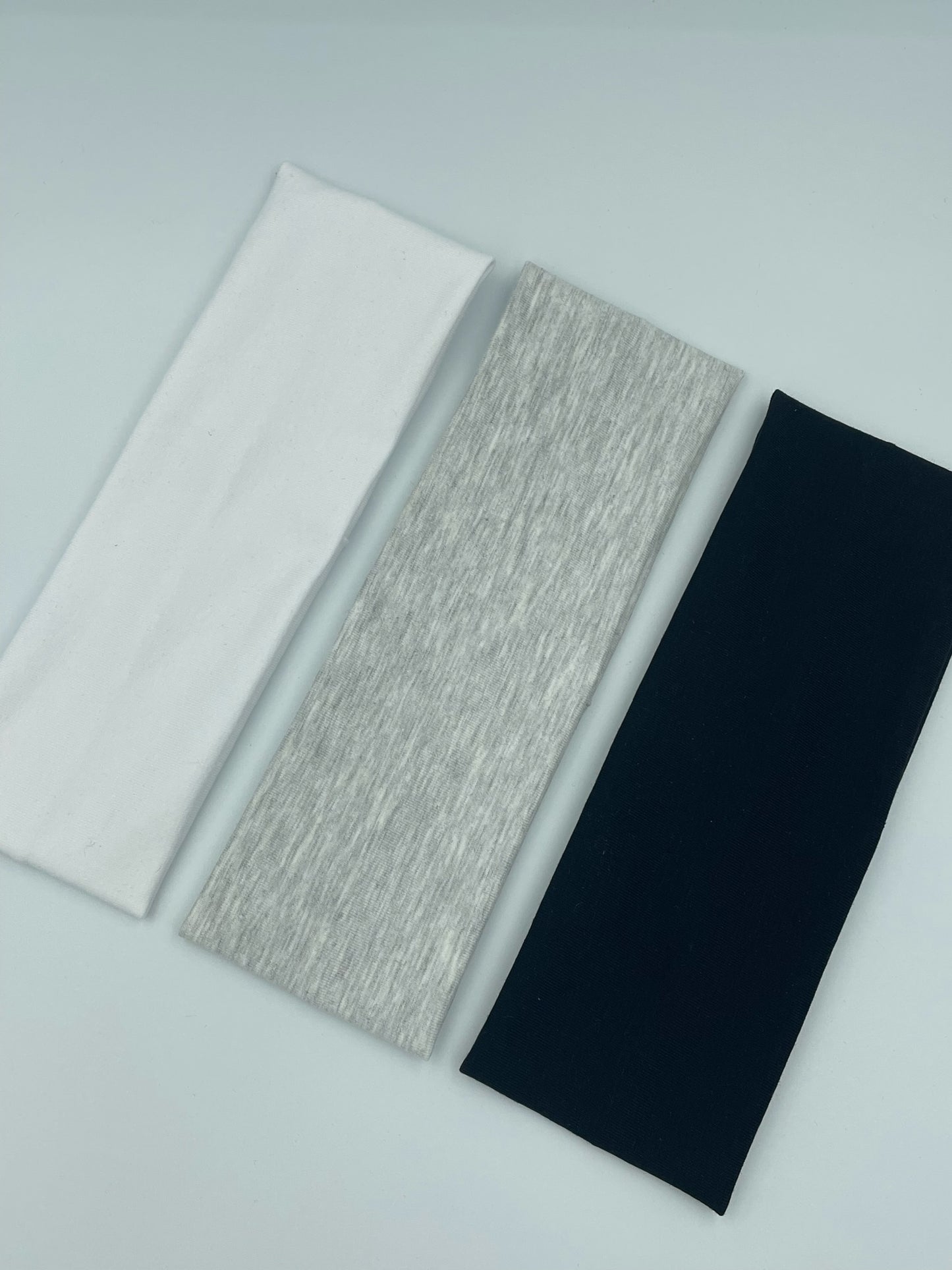 Grey Elastic Headband
