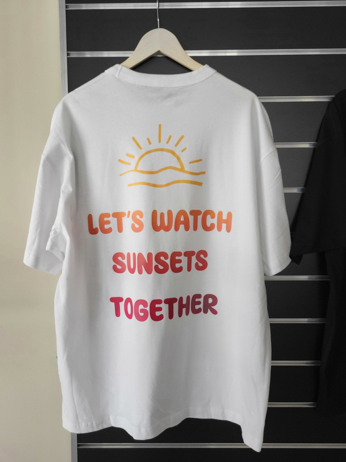 Oversized T-Shirt White 🧡