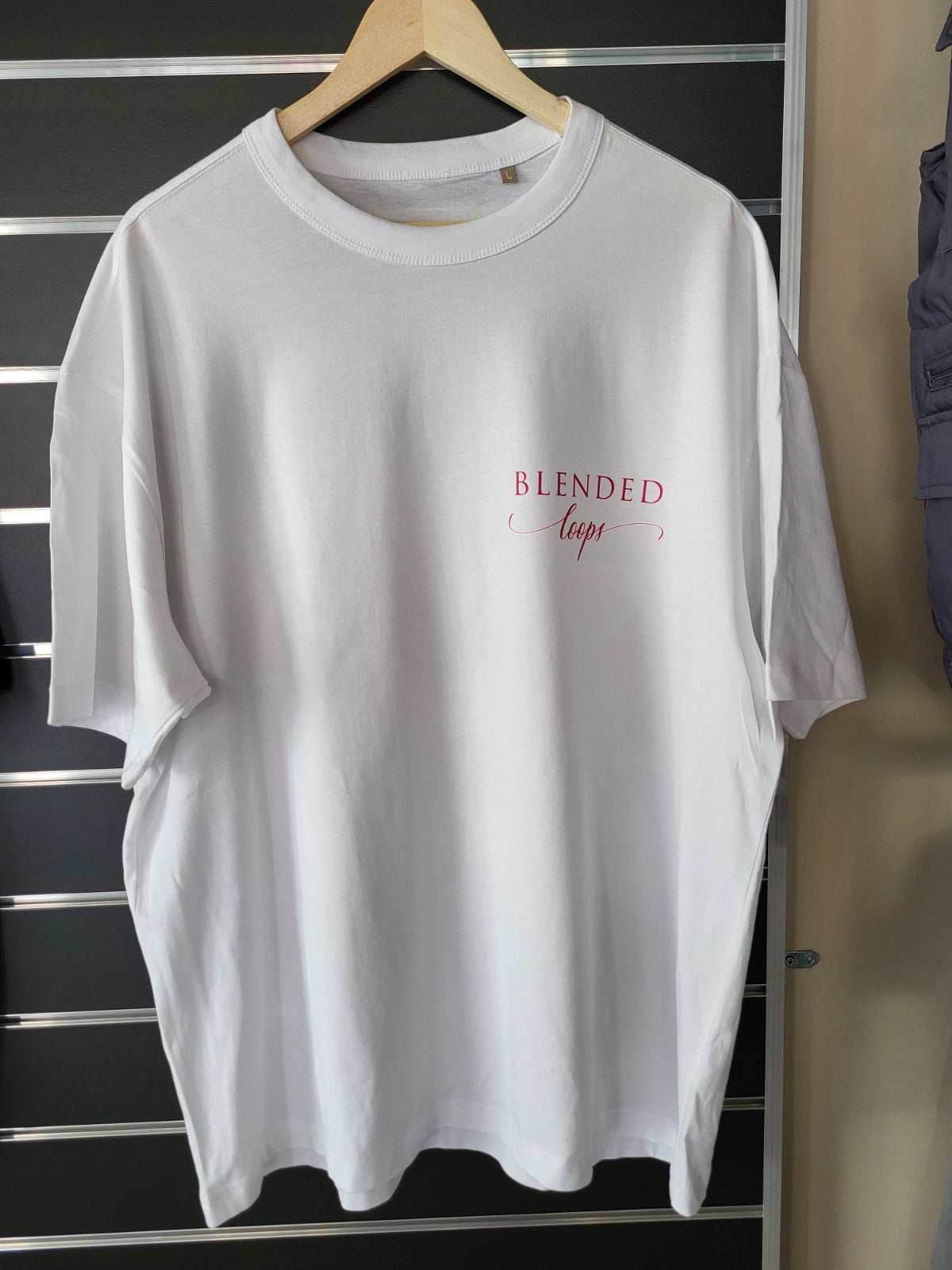 Oversized T-Shirt White 🧡