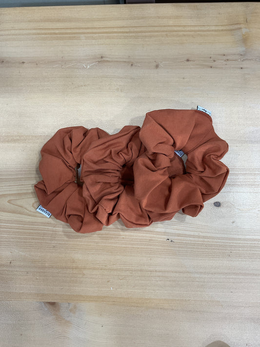 Terracotta Jersey Scrunchie