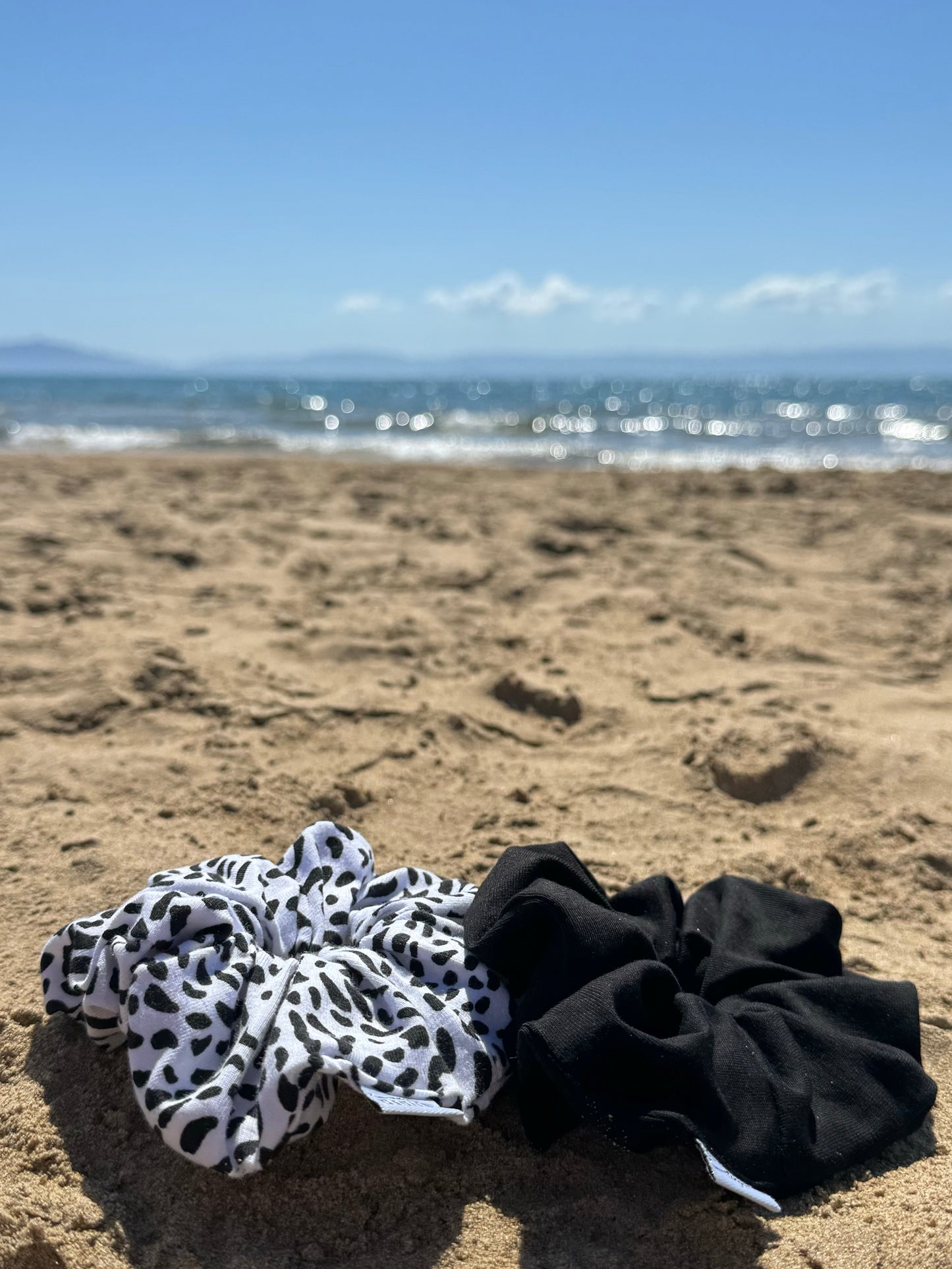 Black Jersey Scrunchie