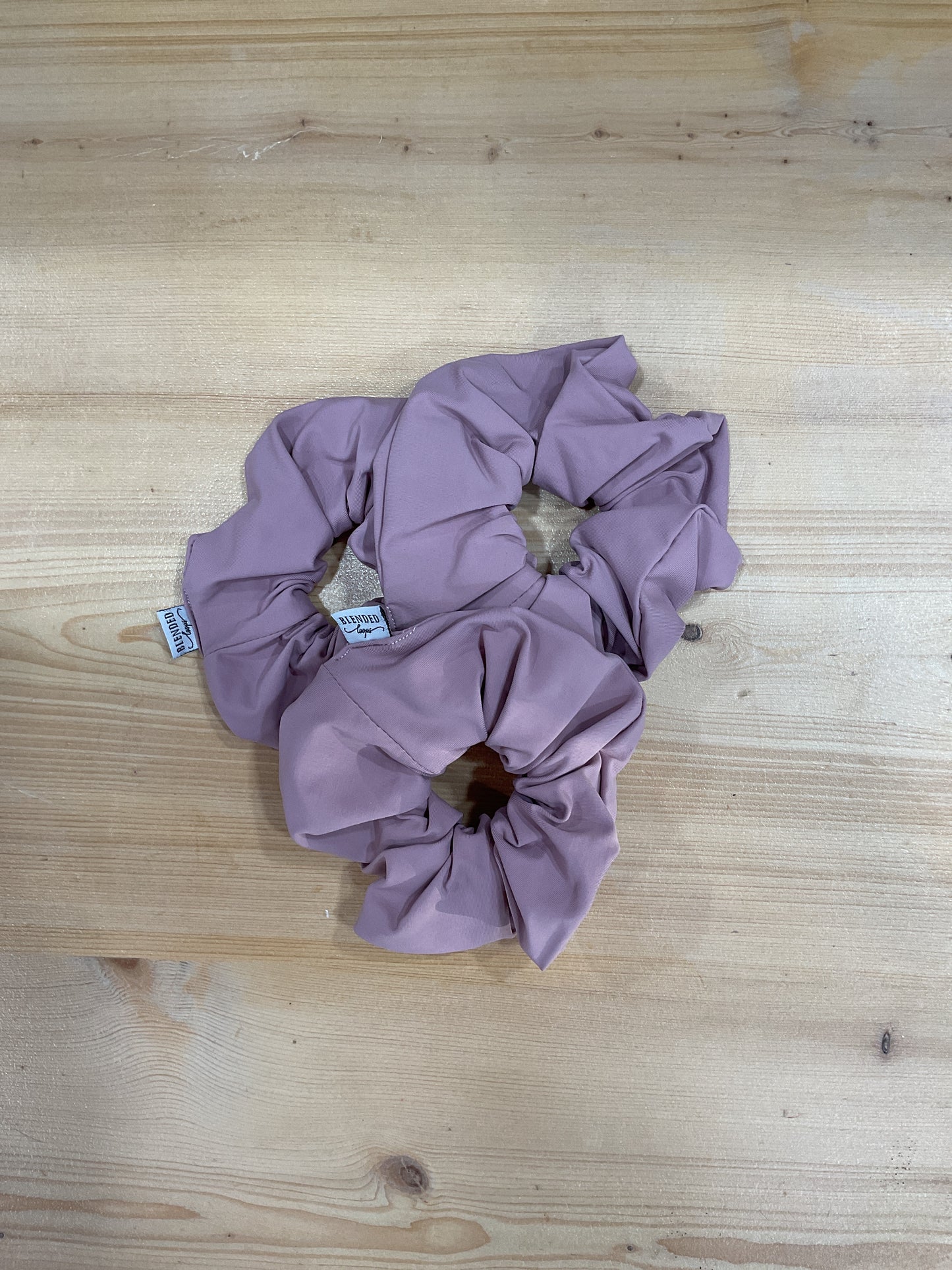 Light Pink Jersey Scrunchie